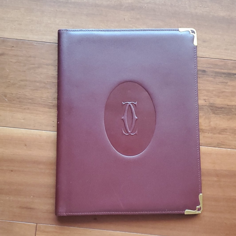 Brand new Cartier address book 10"x8"